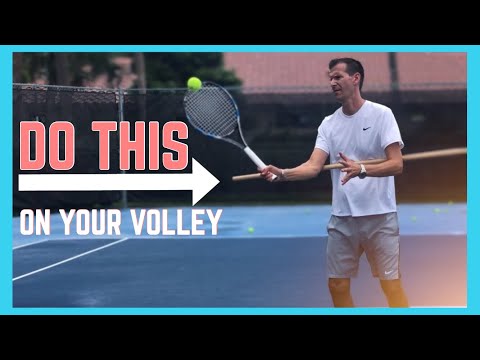 Two Common Mistakes On The Volley | Tennis Volley Technique