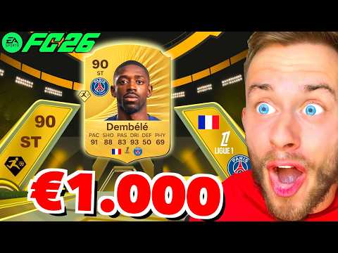 Ich habe 1.000€ in FC 26 Packs investiert & _____ gezogen! 👀