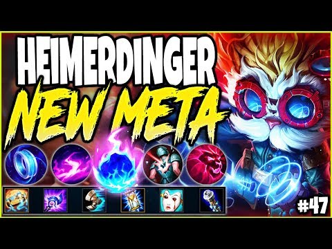 Heimerdinger is the NEW META 🔥 LoL Meta Heimerdinger Season 10 Build Guide #47 - Heimer s10 Gameplay