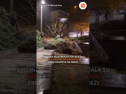 Katastrofa u Hercegovini: poplave, klizišta i rekordni vodostaji 😱