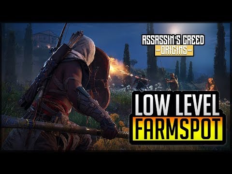 Assassin's Creed Origins FARMSPOT ab level 15! Tipps & Tricks auf deutsch zum low level Farmspot.