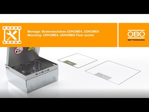 Geräteeinsatz komplett mit Schutzkontaktsteckdose V2A