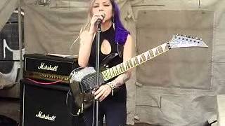 Mystica girls Metal rose tianguis El chopo