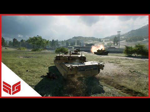 Battlefield 2042: Portal Gameplay - Milsim Hardcore No Hud - Caspian Border