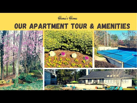 Our apartment tour / amenities in our apartment #parkatvinings #hemashome
