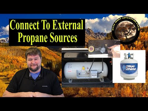 Connecting Your RV To Any External Propane Source  - Sturgistay Propane Adapter