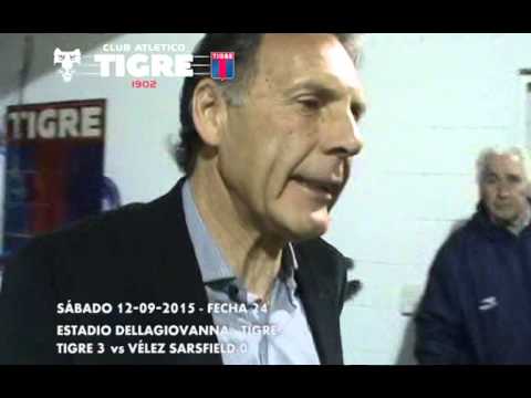 Torneo de Primera División 2015 FECHA 24 TIGRE 3 vs VELEZ 0