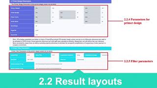 User guidance of Ultiplex-multiplex PCR primer design website.