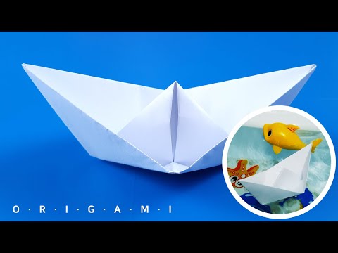 Paper boat | How to make easy paper boat | Paper Boat Origami | Origami Boat | #origami #boat #paper