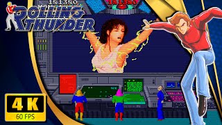 Rolling Thunder (Arcade) 【Longplay】