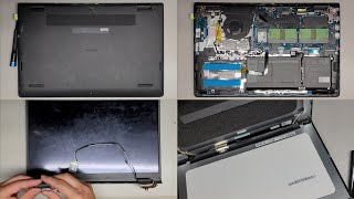 DELL Inspiron 15 3520 Disassembly RAM SSD Hard Drive Upgrade Battery LCD Screen Replacement Repair