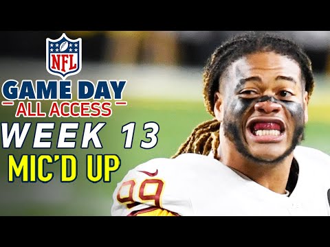 NFL Week 13 Mic'd Up! "I hope I never lose enough games to draft you" | Game Day All Access 2020