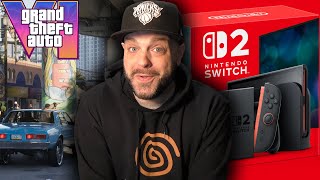 BIG Nintendo Switch 2 Games Revealed + GTA 6 New Trailer!