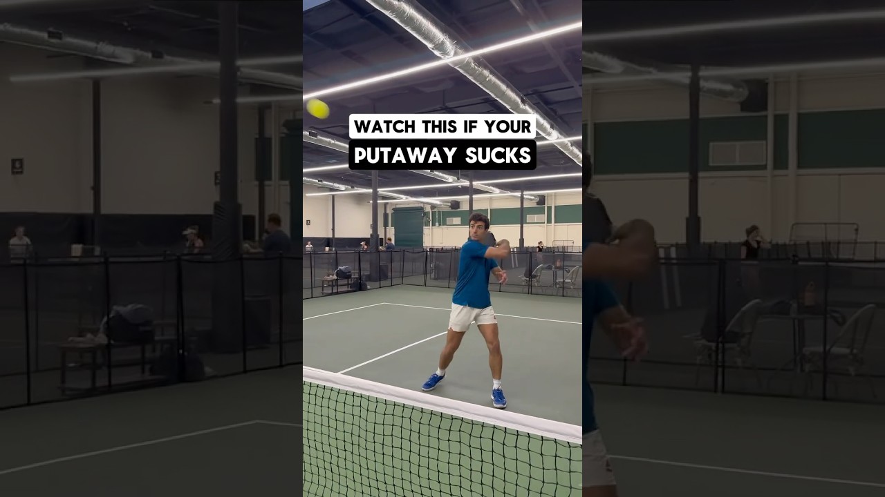 5 Steps to a Crushing High Backhand Putaway in Pickleball