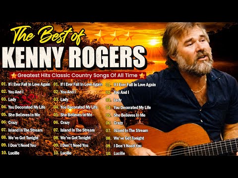 The Best of Kenny Rogers 2026 🔥 Top 50 Nonstop Country Music Classics ✨Coward of the County, Lady