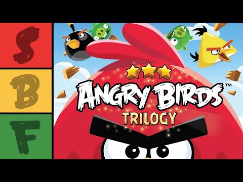 ANGRY BIRDS TRILOGY (Ranking EVERY Angry Birds Game)