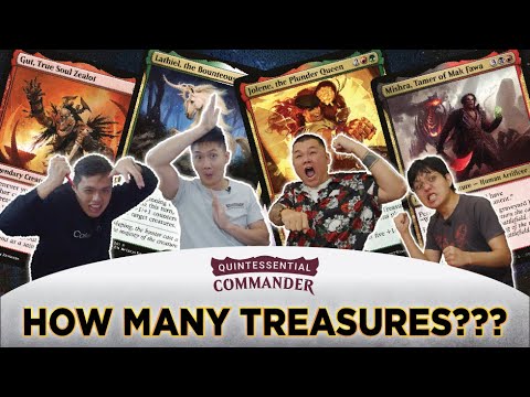 JOLENE vs MISHRA vs GUT vs LATHIEL MTG EDH Gameplay | Quintessential Commander