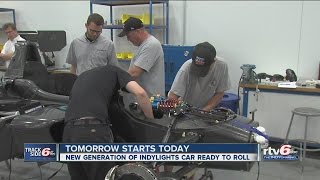 New generation of IndyLights car ready to roll