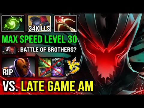 BRUTAL LEVEL 30 TERRORBLADE Even Late Game AM Can't 1v1 Him with Max Speed 1200 GPM Dota 2