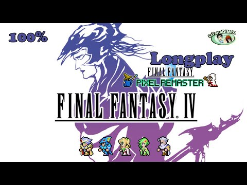 Final Fantasy IV Pixel Remaster 100% Longplay [HD]