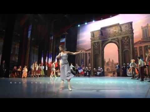 Oksana Bondareva - Ivan Vasiliev - Clip Flamme de Paris- Version Messerer by Laurent Gentot