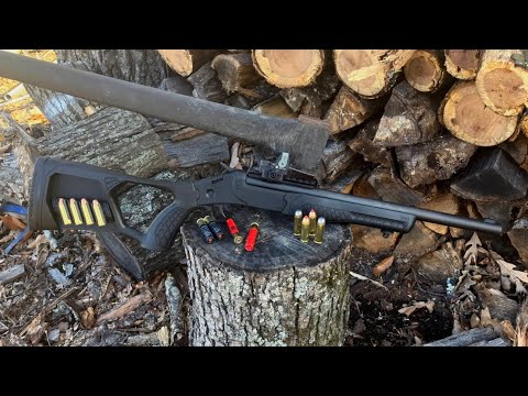 Rossi Tuffy survival rifle 45 colt/410 redneck review with 45 colt