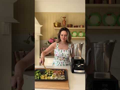 Green sheet pan soup 🥦 #recipe #plantbased