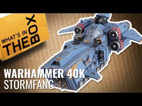 Unboxing   Space Wolves Stormfang