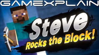 Minecraft Steve Comes to Smash Bros Ultimate! - Reveal Trailer