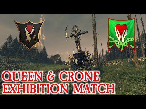 Queen and the Crone Exhibition Battle TW:Warhammer
