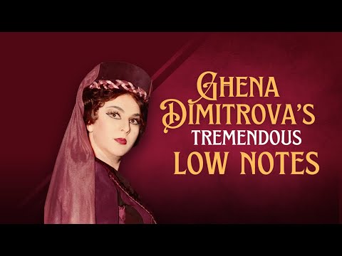 Ghena Dimitrova astounds listeners with the depth and richness of her low notes🔥🎶