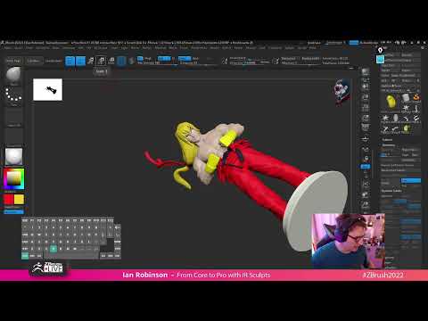 From Core to Pro with IR Sculpts - Ian Robinson - ZBrush 2022