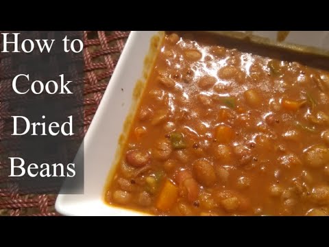 How To Cook Dried Beans. Simple Dried Beans Recipe