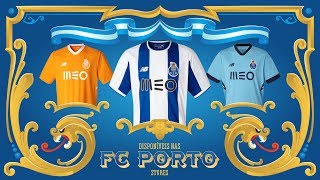 Os três equipamentos estão à venda nas FC Porto Store
