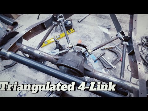 Building a Triangulated 4-Link Suspension for the Budget Rat Rod -Part 16