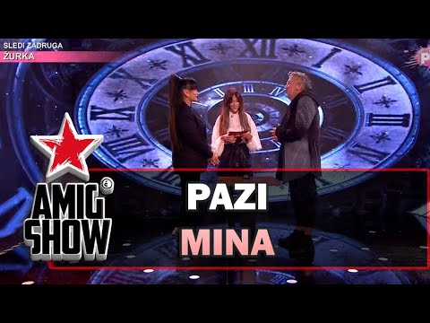 Pazi Mina - Andreana Čekić i Dragan Marinković Maca (Ami G Show S15)