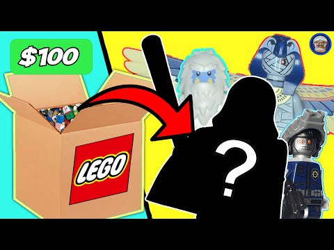 $100 LEGO Minifigure Mystery Box! (RARE Vintage Finds)