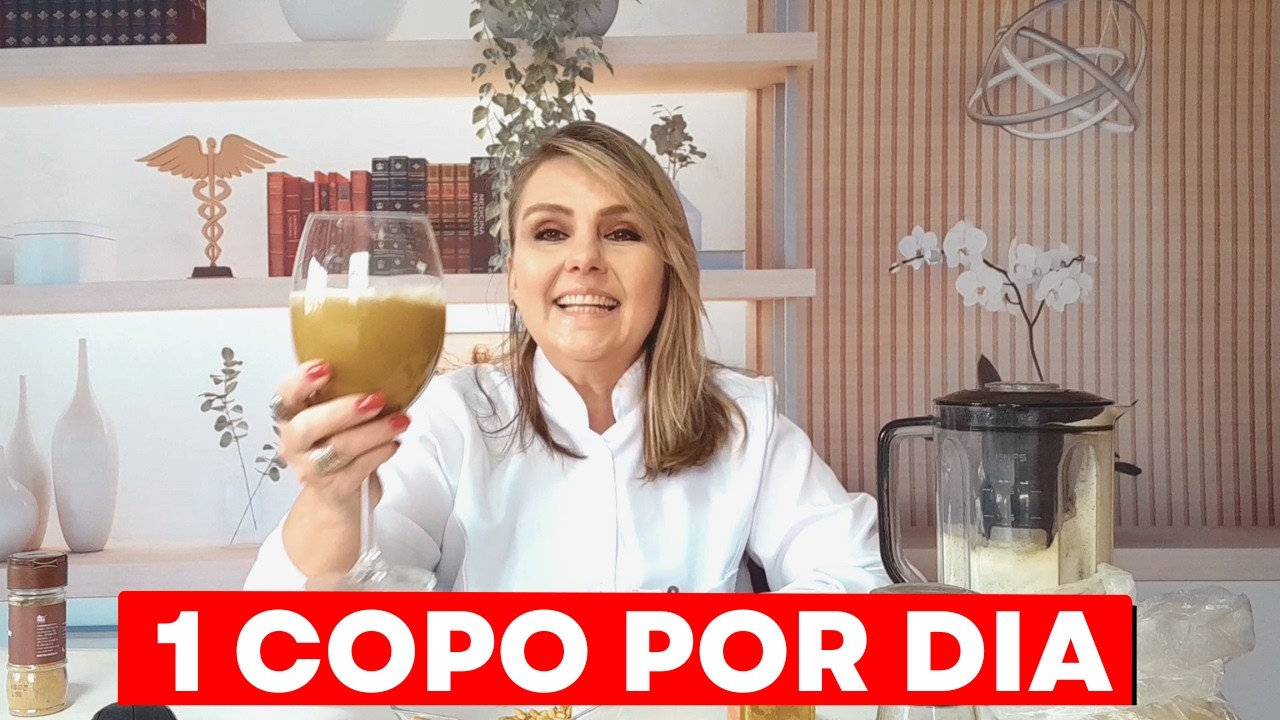 ACABE com a DOR com 1 COPO POR DIA