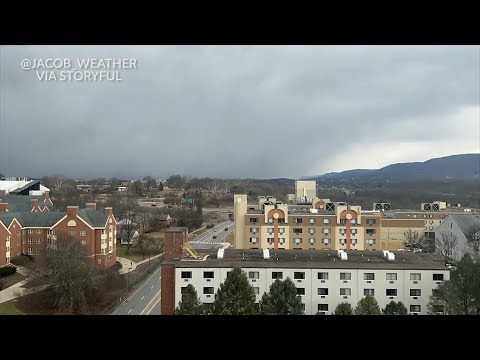 Snow squall hits State College