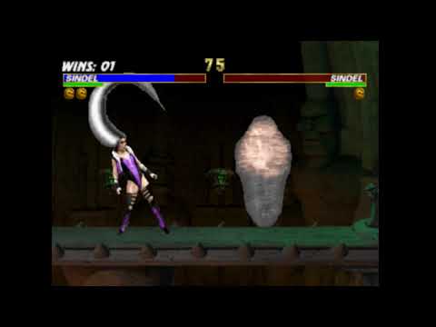 Mortal Kombat Trilogy-SINDEL Fatality 2 (hair spin)