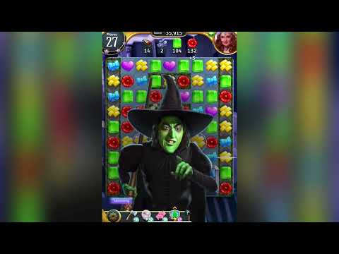 Wizard of Oz Magic Match Level 1218 - No Boosters