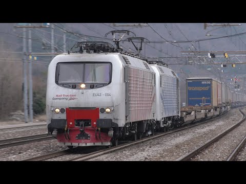 2019-01-12 Brennero, una ferrovia tra nord e sud Europa 7/8 - Transiti alla stazione di Peri