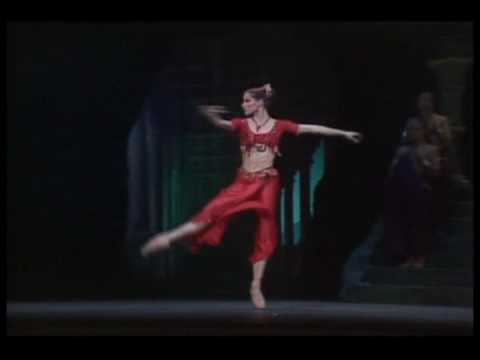 Darcey Bussell. Temple Destruction Scene, La Bayadere, Gamzatti's Act III Variation