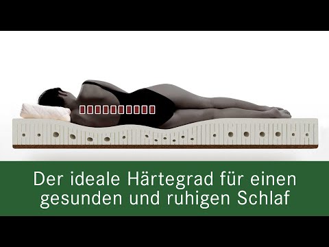 Naturlatex Matratze Härtegrad - So finden Sie den richtigen für sich