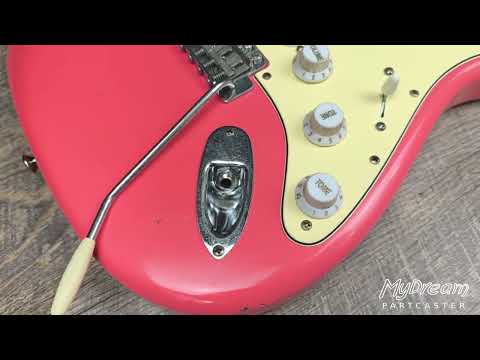 MyDream Partcaster Custom Built - Relic Tahitian Coral CBS 69 image 14