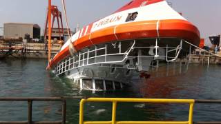 preview picture of video 'Özata Shipyard-Sar Boat Selfrighting Tanıtım'
