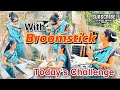 Today S Challenge With Broomstick Requestedvideo Challenge Sareelove Longhair​⁠ SharmysVlogs