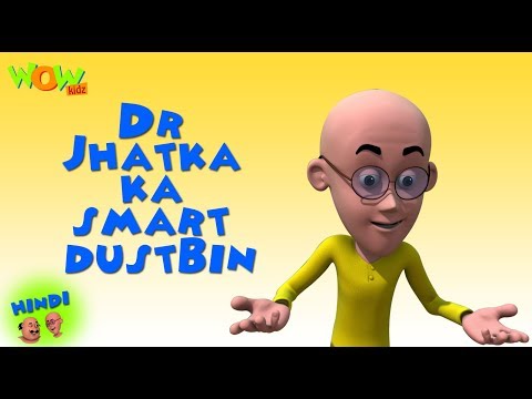 Dr Jhatka ka smart dust Bin - Motu Patlu in Hindi - 3D Animation Cartoon - As on Nickelodeon