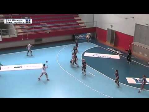 21.01.2015. ŽRK Minaqua - ŽORK Jagodina - 1. poluvreme