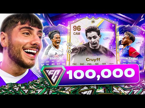 I Packed An INSANE ICON! (100k Future Stars)